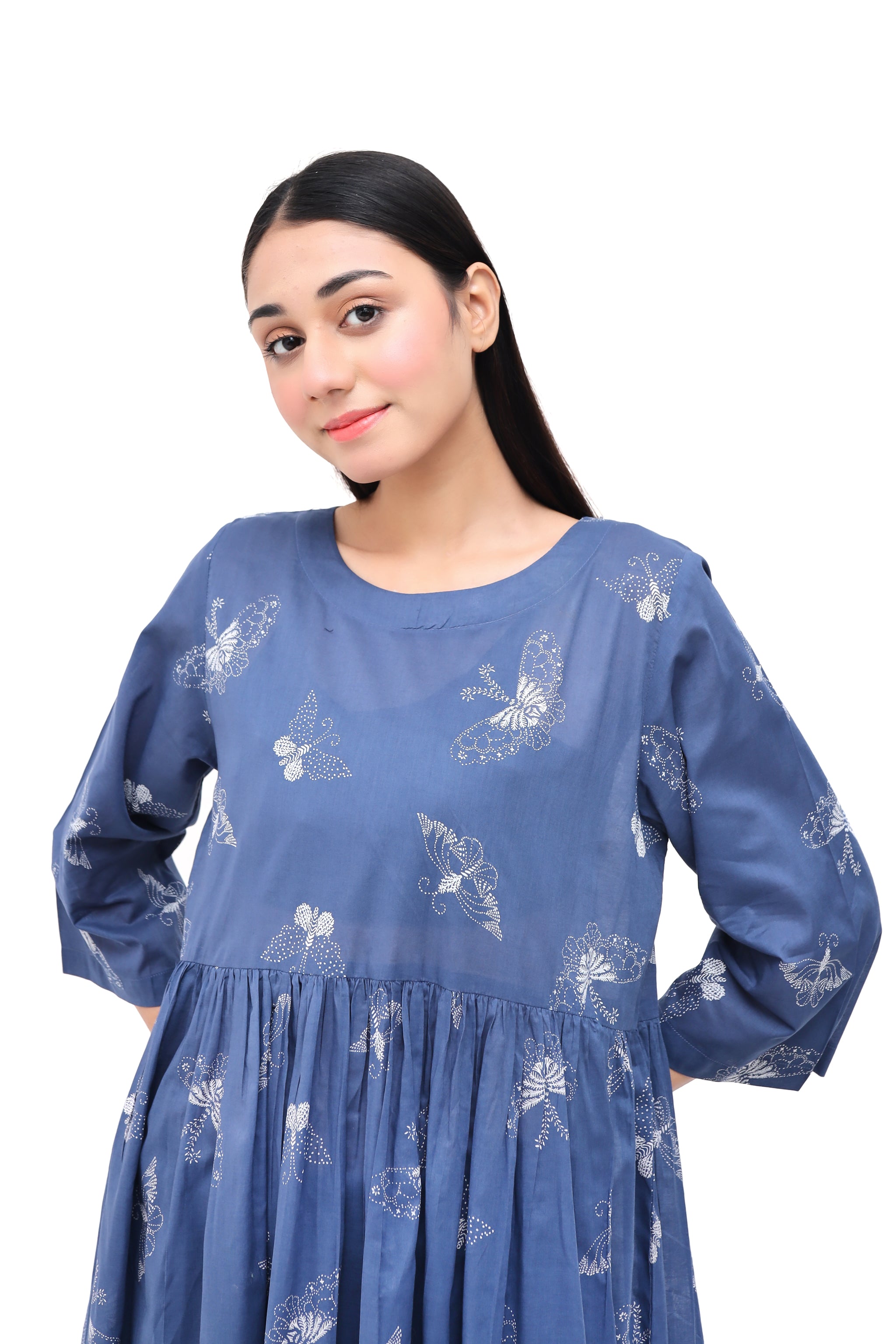 Blue Butterfly Dress – D13BE-26